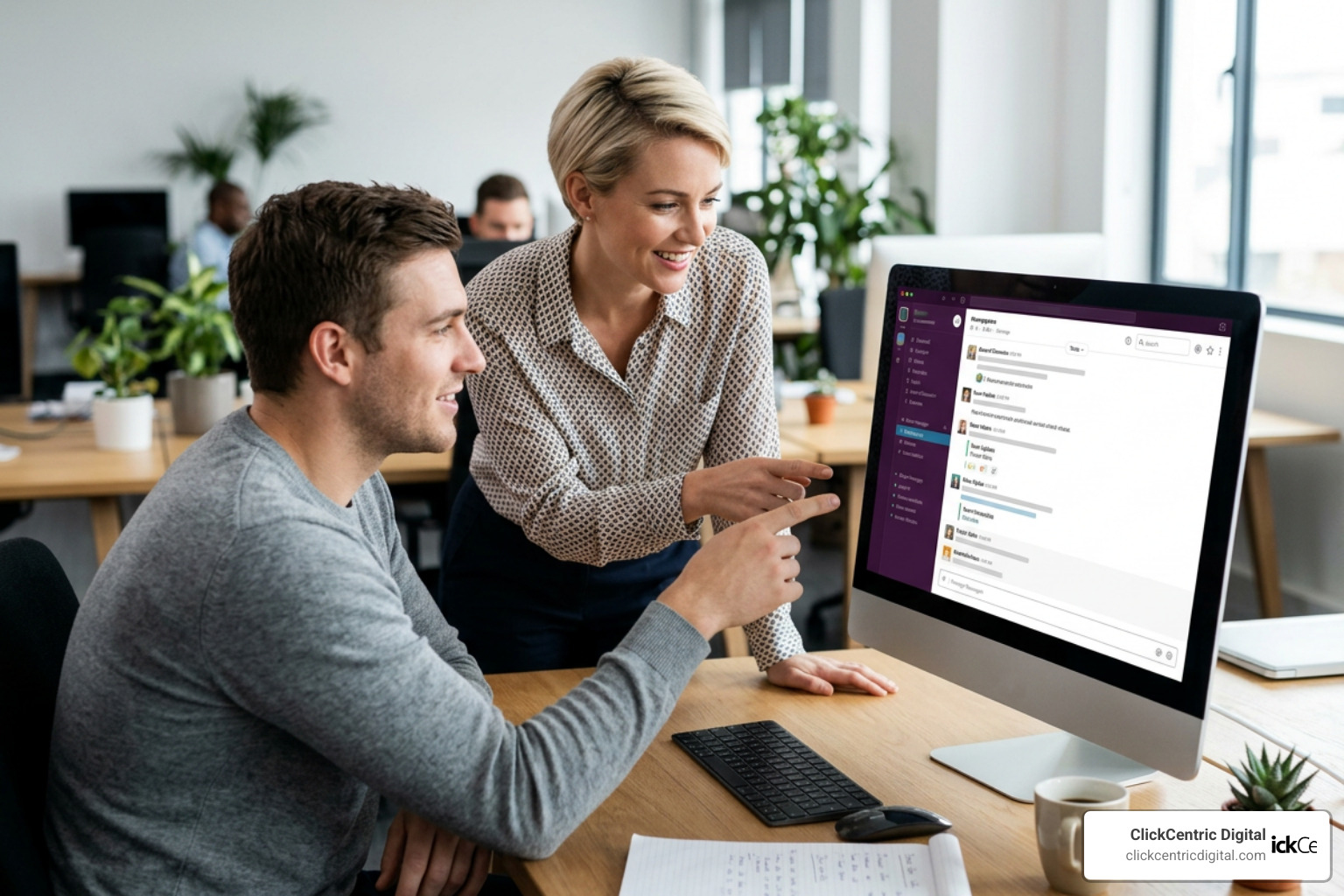 review monitor slack