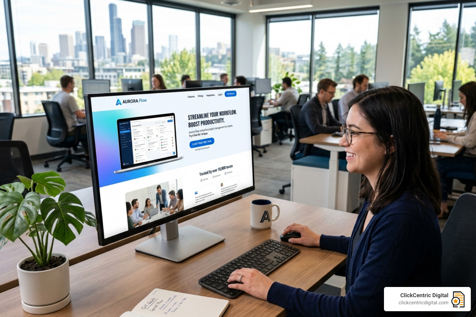 custom landing pages